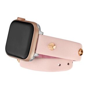 kate spade new york
Blush Leather Double Wrap Strap for Apple Watch